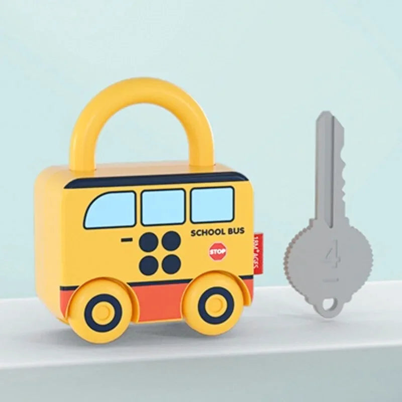 Cadenas en Bois avec Clé - Les Petits Bois