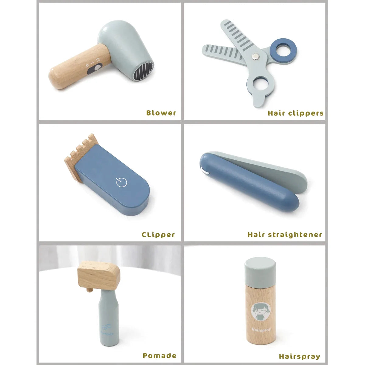 Ceinture de Barbier en Bois pour Enfants - Les Petits Bois