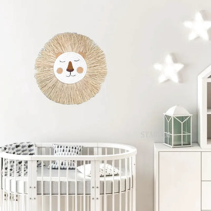 Décoration Murale en Raphia - Les Petits Bois