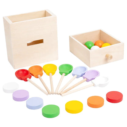 Jeu de Correspondance Arc-en-ciel - Les Petits Bois