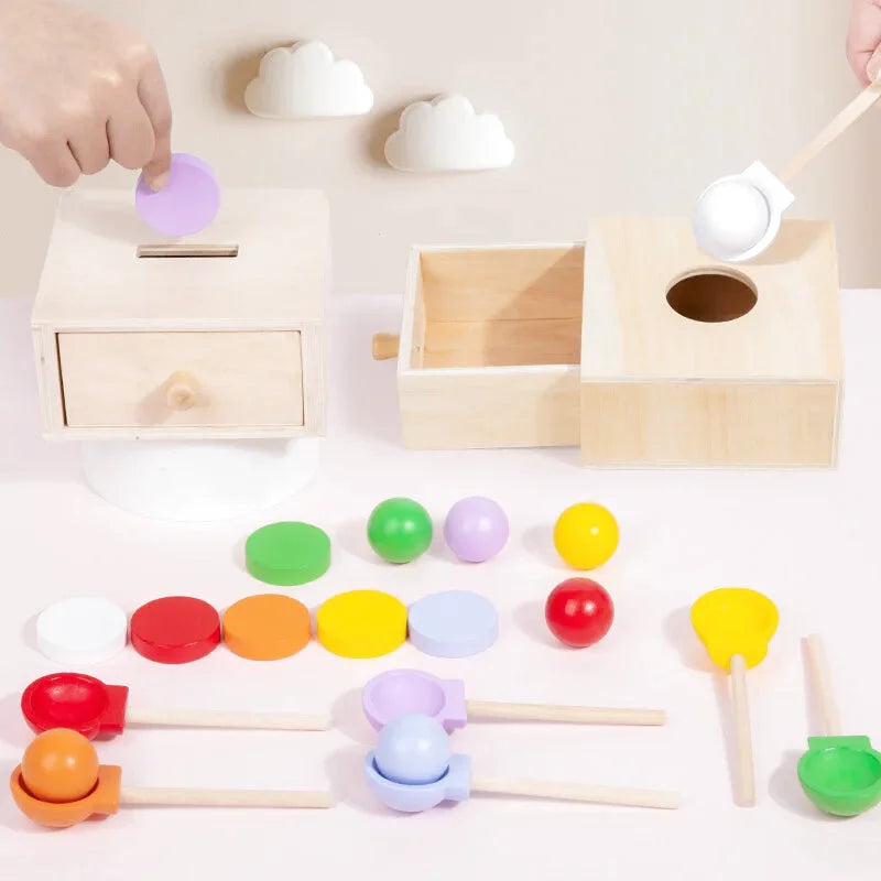 Jeu de Correspondance Arc-en-ciel - Les Petits Bois