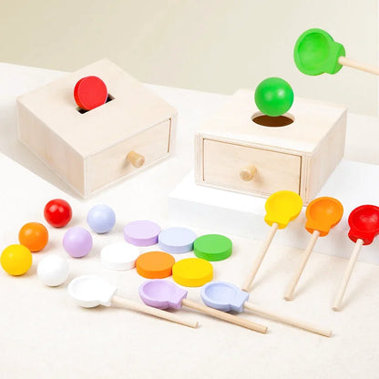 Jeu de Correspondance Arc-en-ciel - Les Petits Bois