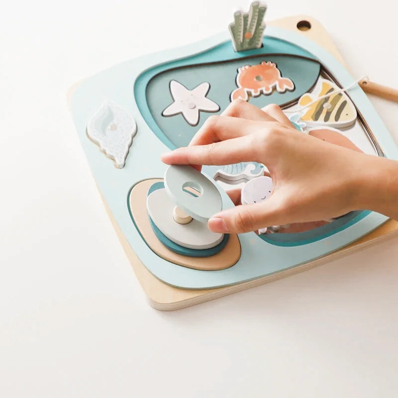 Jeu Magnétique de Pêche en Bois - Les Petits Bois