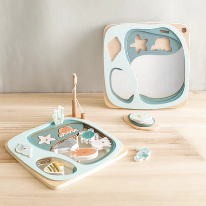 Jeu Magnétique de Pêche en Bois - Les Petits Bois
