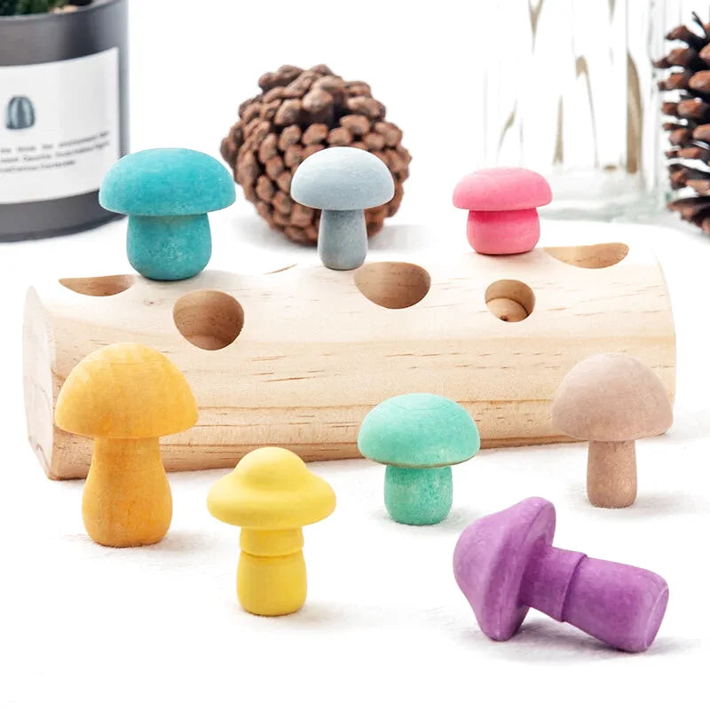 Jouet en Bois Champignon - Les Petits Bois