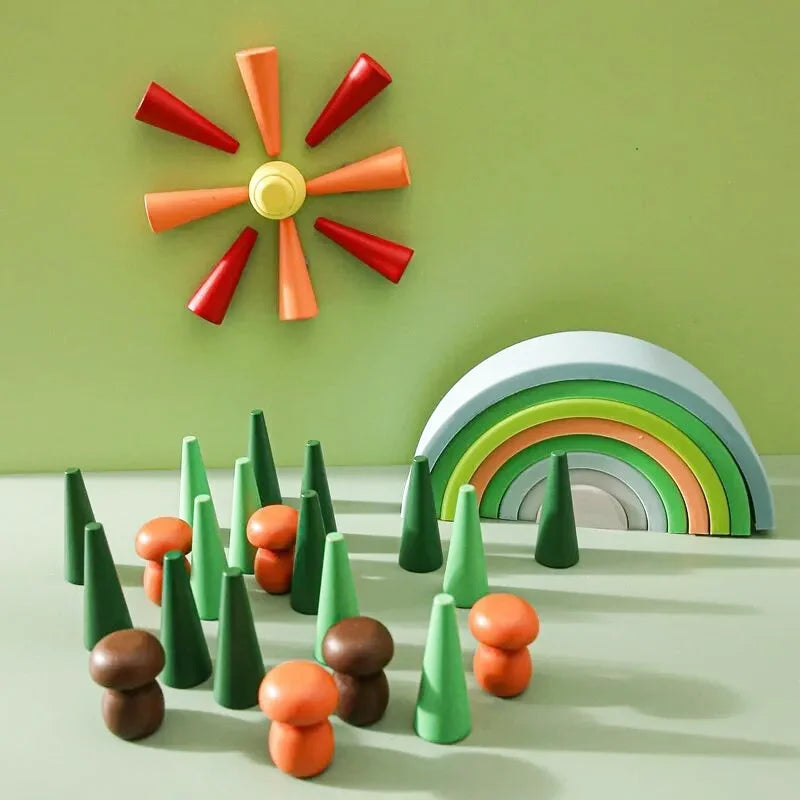 Kit de Formes et Couleurs en Bois - Les Petits Bois