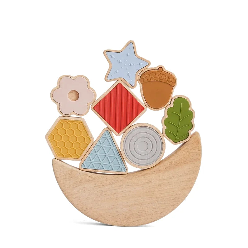Planches d'équilibres avec Figurines en Bois - Les Petits Bois