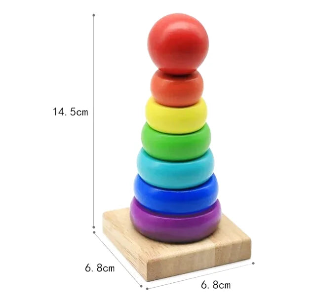 Puzzle de Formes Géométriques en Bois - Les Petits Bois