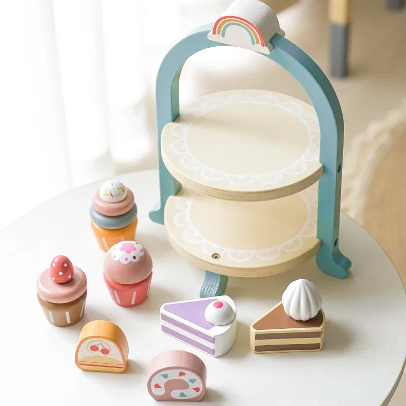 Service à Gâteaux en Bois Royal - Les Petits Bois