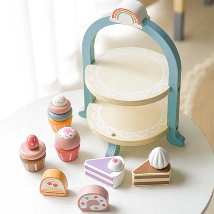 Service à Gâteaux en Bois Royal - Les Petits Bois