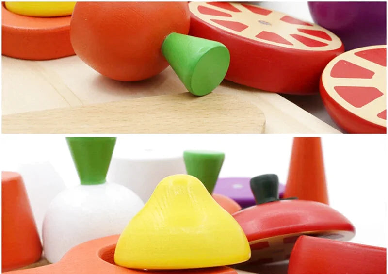 Set de Fruits et légume en Bois - Les Petits Bois