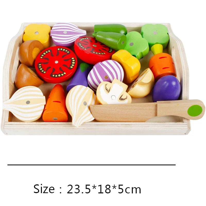 Set de Fruits et légume en Bois - Les Petits Bois