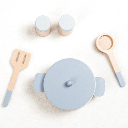Set d'Ustensiles de Cuisine en Bois - Les Petits Bois