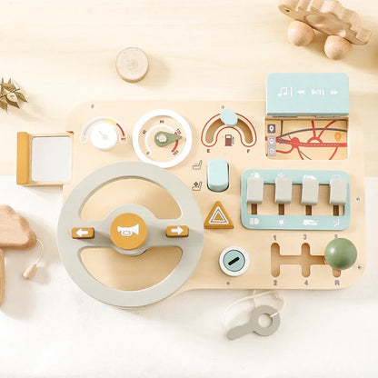 Tableau de Bord en Bois Interactif - Les Petits Bois