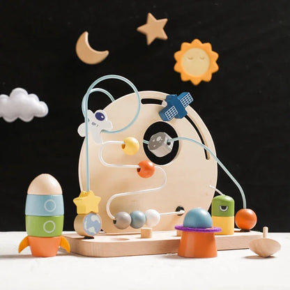 Tableau de Bord en Bois Interactif - Les Petits Bois