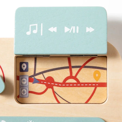 Tableau de Bord en Bois Interactif - Les Petits Bois