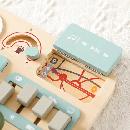 Tableau de Bord en Bois Interactif - Les Petits Bois