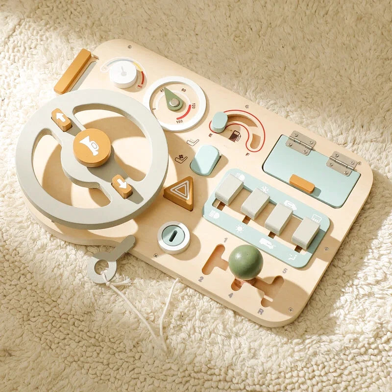 Tableau de Bord en Bois Interactif - Les Petits Bois