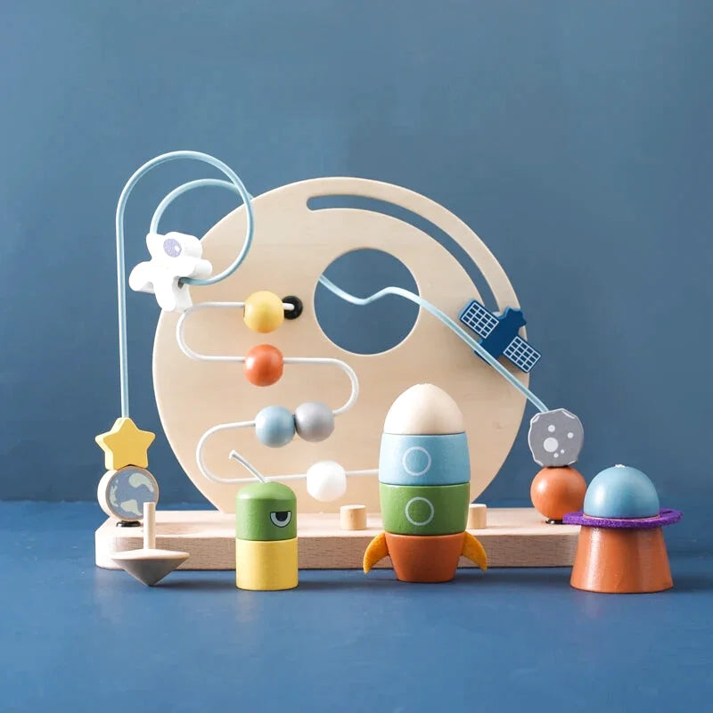 Tableau de Bord en Bois Interactif - Les Petits Bois